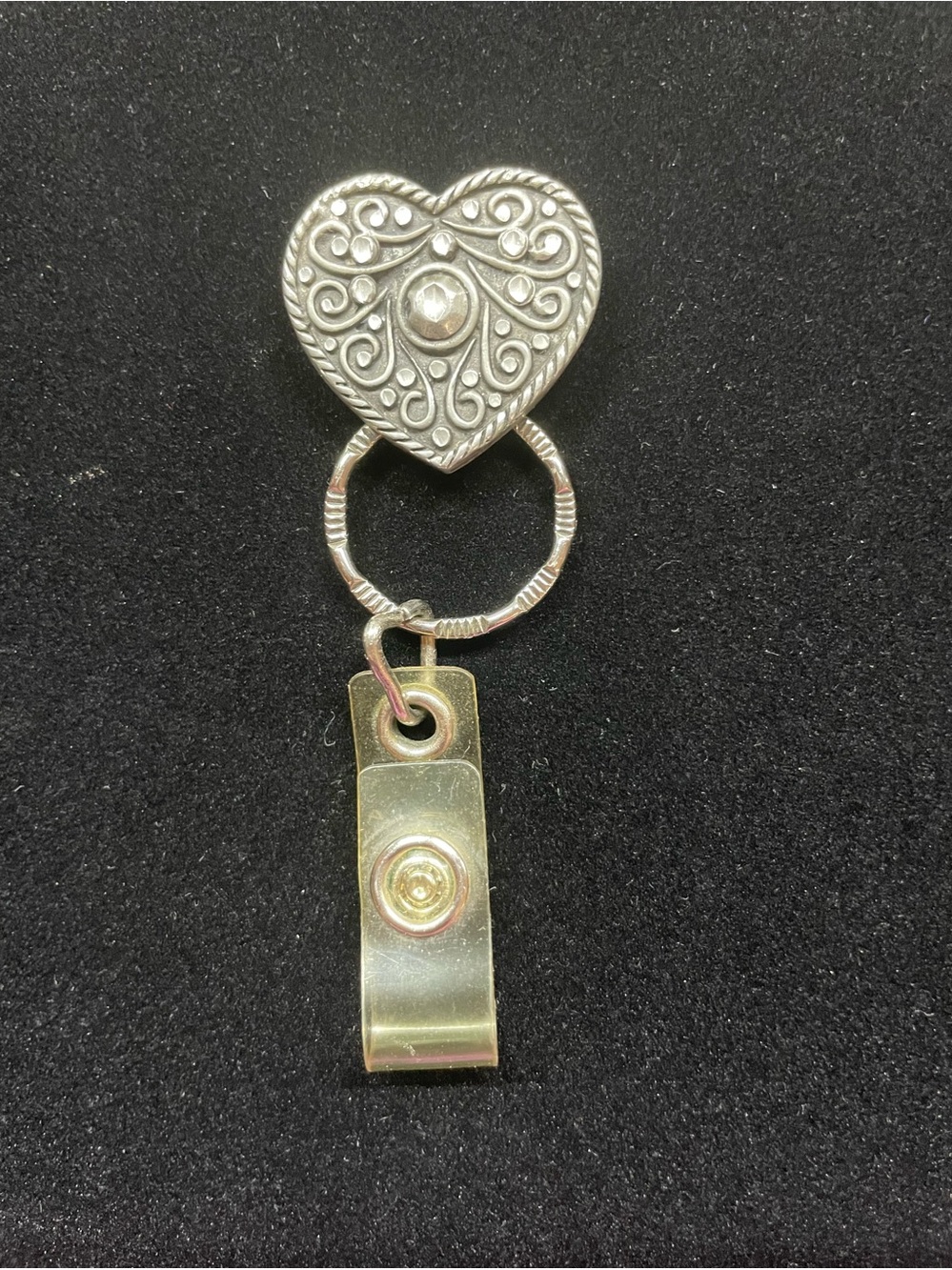 Heart Badge/Eyeglass Holder